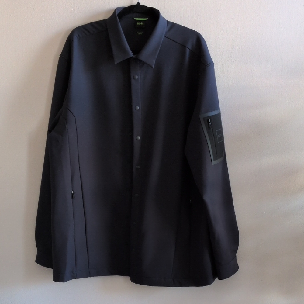 Hugo Boss Black Shirt Jacket